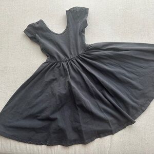 Alice + Ames Ballet Dress Size 6 in Charcoal Grey